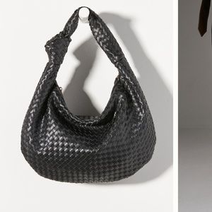 Melie Bianco Brigette Large Satchel in Black